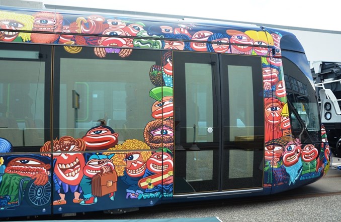 Artystyczny Citadis dla Aubagne